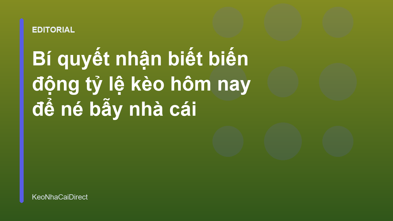 Biểu đồ minh họa biến động tỷ lệ kèo bóng đá